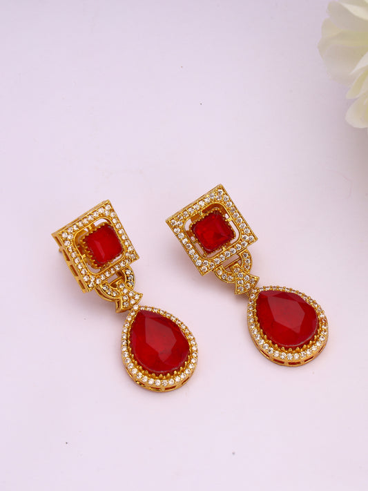 Giftssho Moissanite Polki Necklace Set